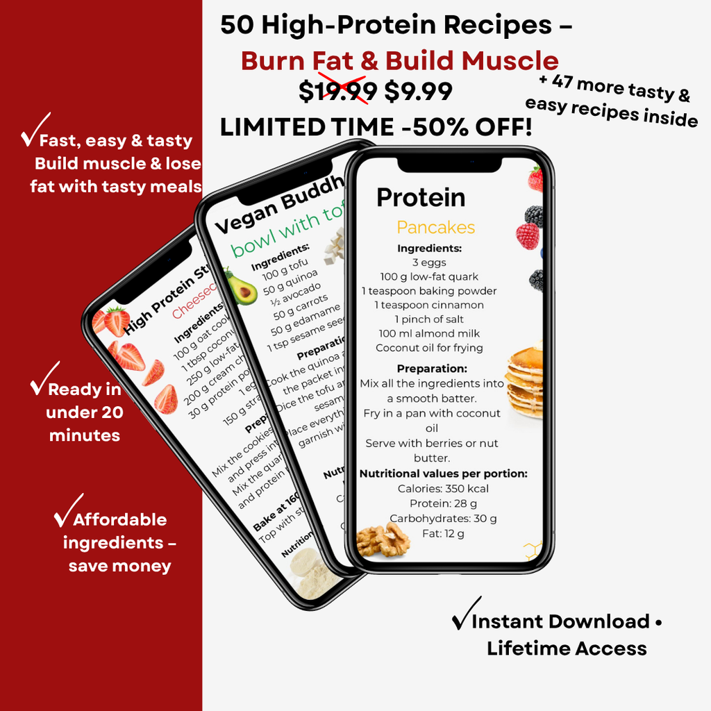 50 High-Protein Recipes – Burn Fat & Build Muscle